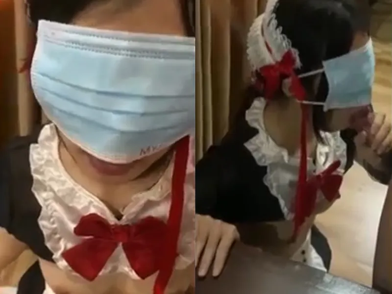 Em người yêu việt dâm cosplay nô lệ tình dục liếm bú con thằng nhỏ điêu luyện
